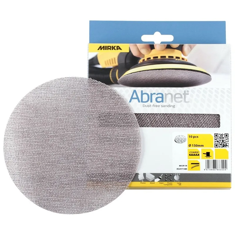 ABRANET PYÖRÖ 150MM K80 10KPL Uutuus